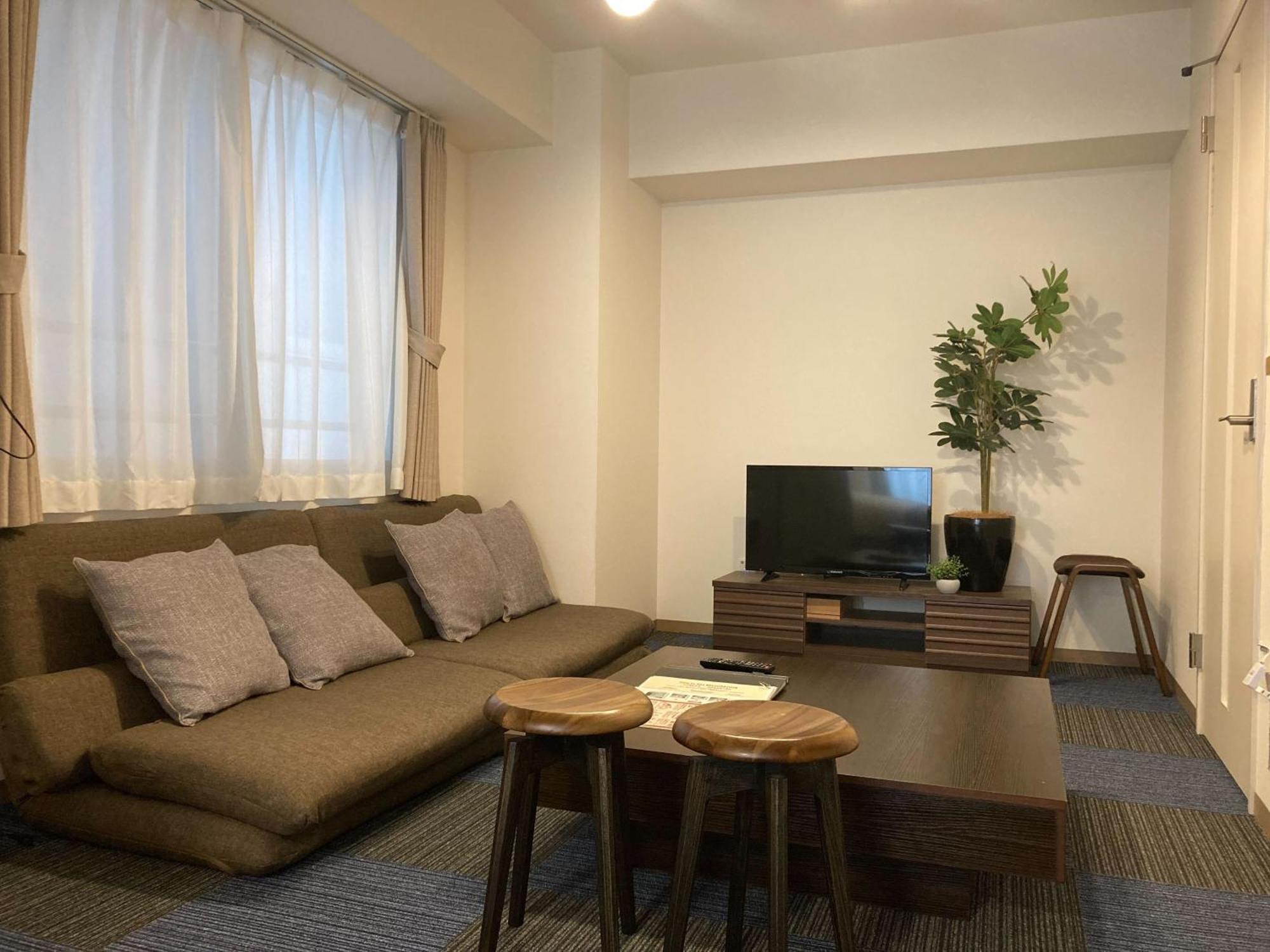 Tsubaki Garden Apartman Szapporo Szoba fotó