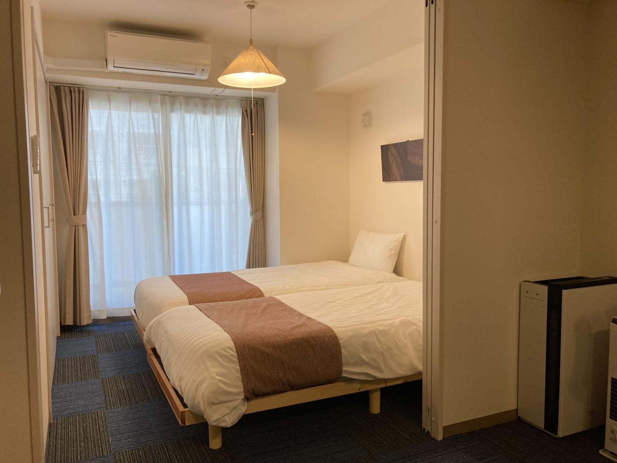 Tsubaki Garden Apartman Szapporo Szoba fotó