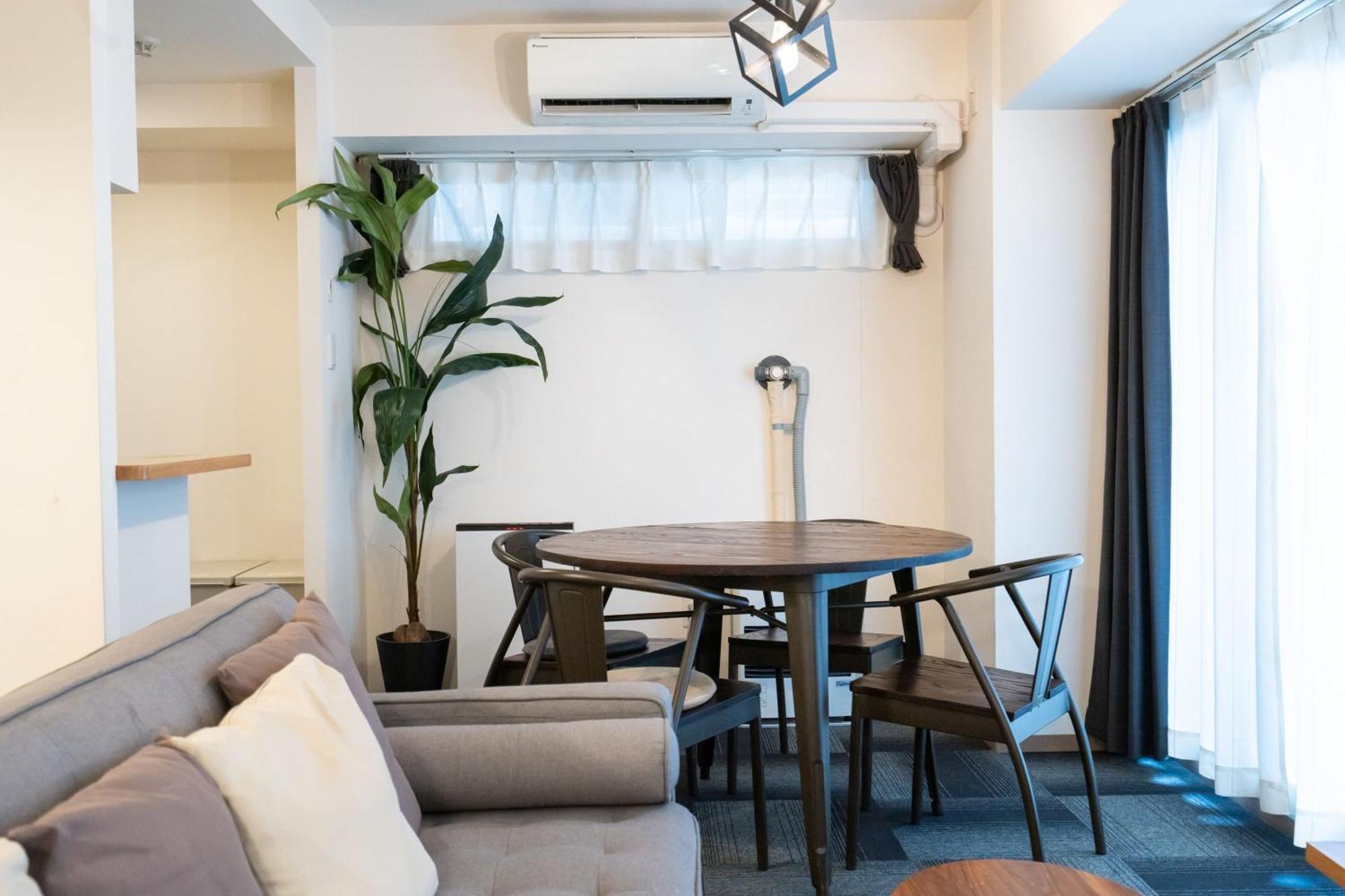 Tsubaki Garden Apartman Szapporo Szoba fotó