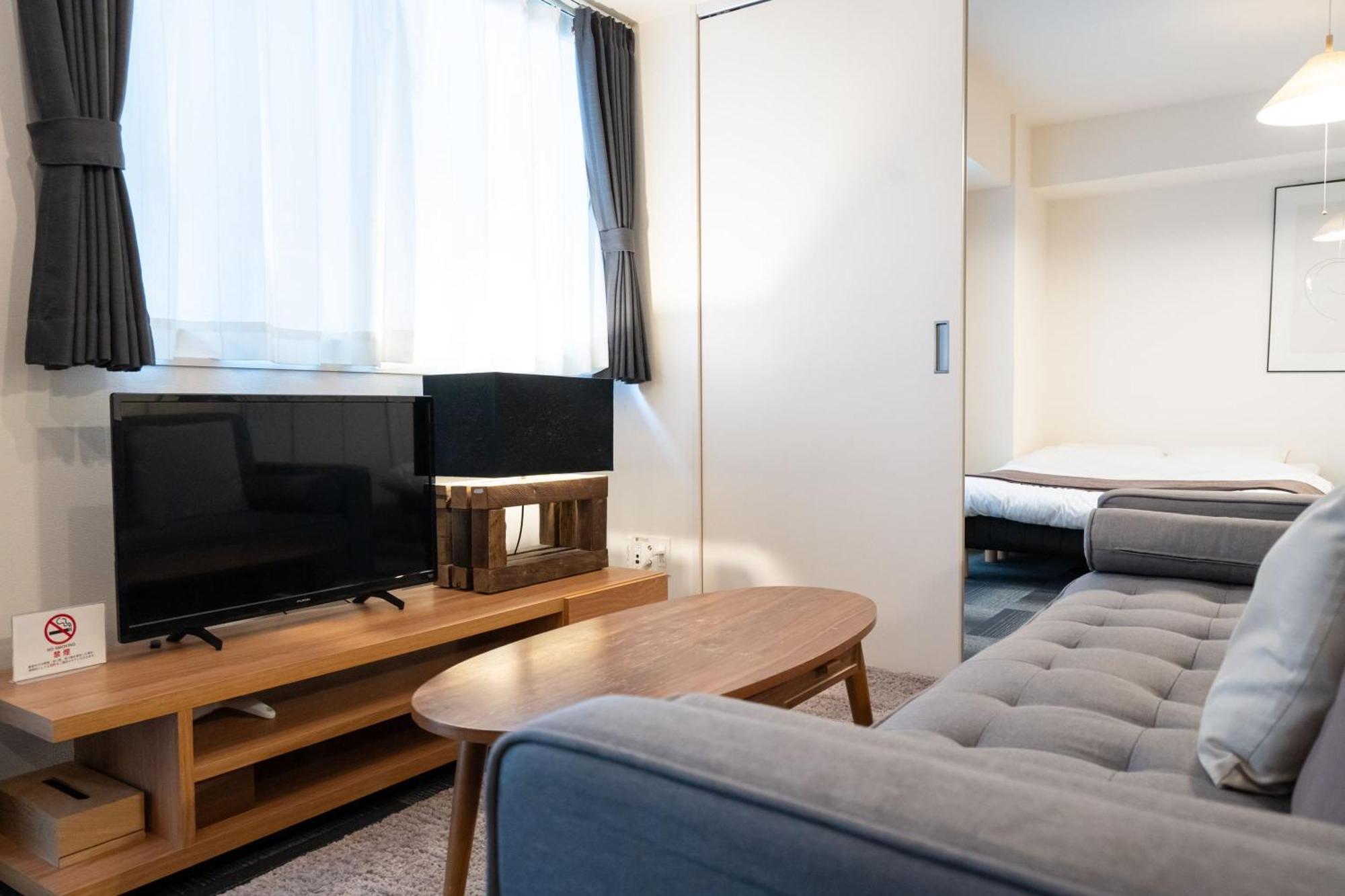 Tsubaki Garden Apartman Szapporo Szoba fotó