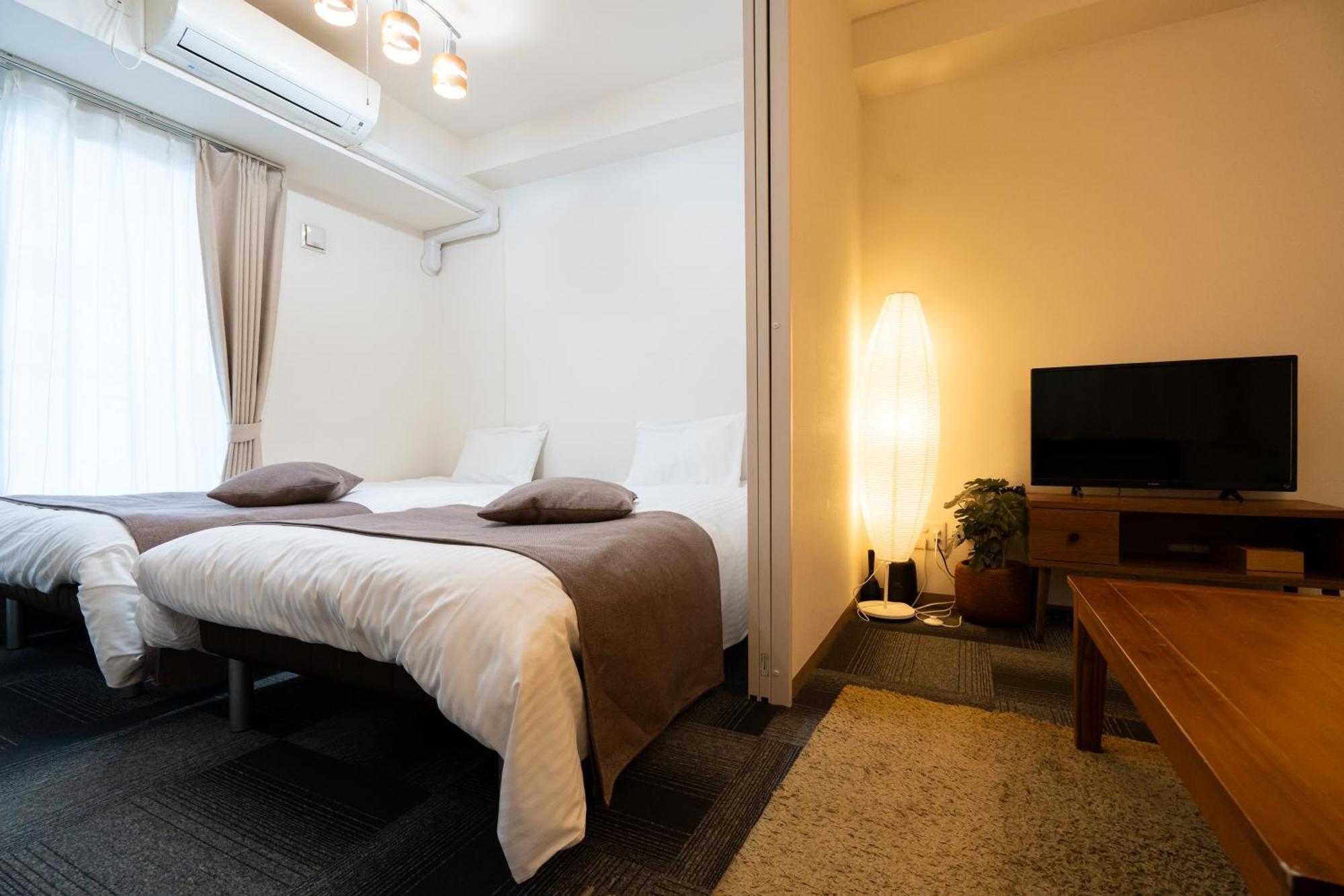 Tsubaki Garden Apartman Szapporo Szoba fotó