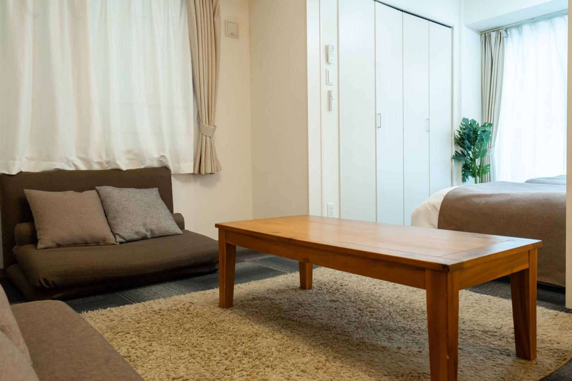 Tsubaki Garden Apartman Szapporo Szoba fotó